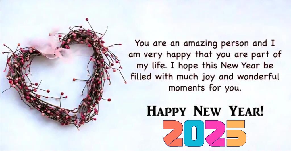 Happy New Year Images for Crush 2025 ^ May this year become special and good for you